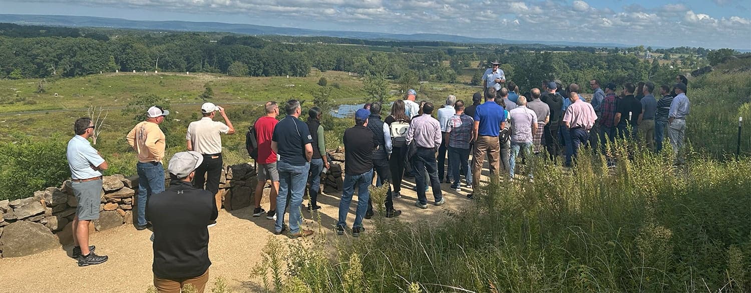 Hero image for Gettysburg Leadership Journey
