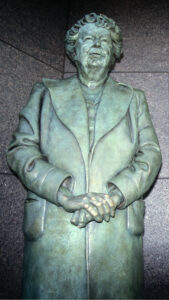 Statue of Eleanor Roosevelt